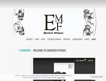 Tablet Screenshot of effigiesmag.com